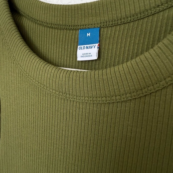 Fit & Flare Combination Midi Dress Green - Picture 5 of 6